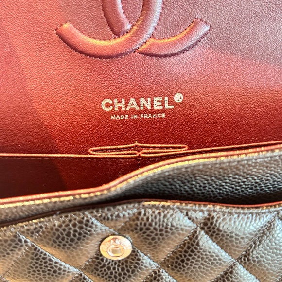 Chanel classic double flap bag SHW caviar - Picture 14 of 16